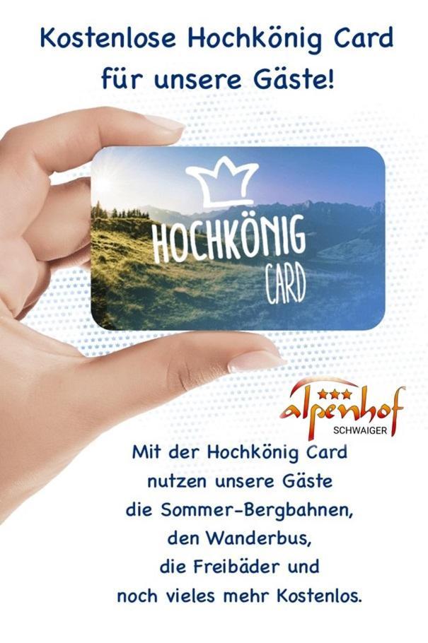Alpenhof Schwaiger - Hotel Garni Muhlbach Am Hochkonig Ngoại thất bức ảnh
